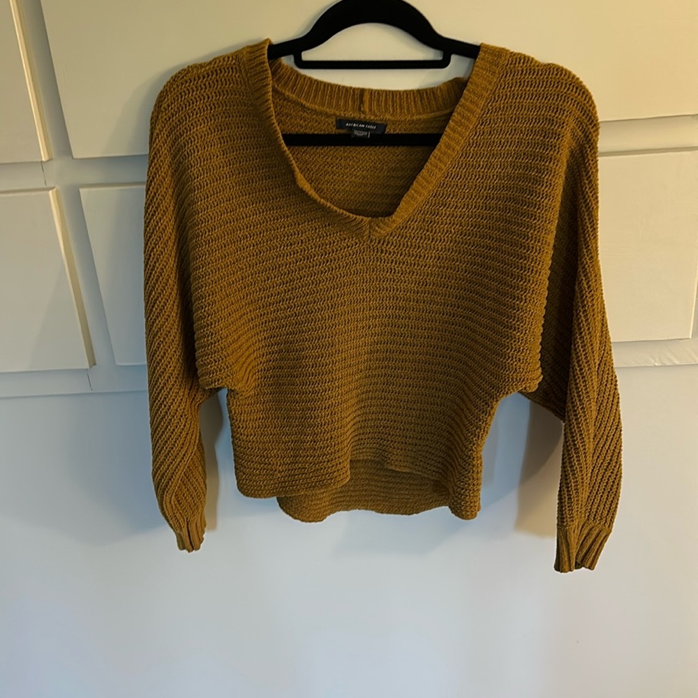 American eagle cropped sweater